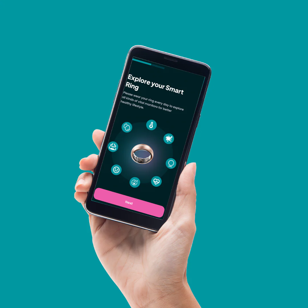 Tracking Skin Temperature with ring
