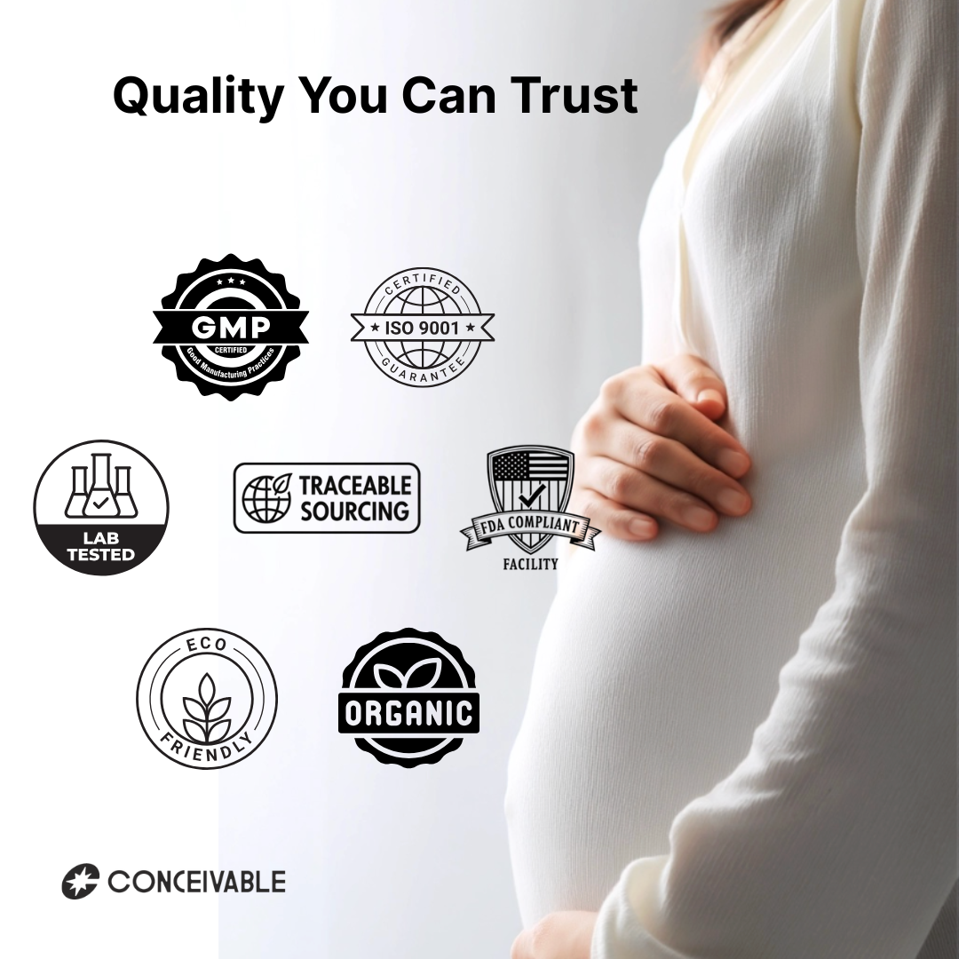 Personalized 30 Day Fertility Supplement Pack – Conceivable