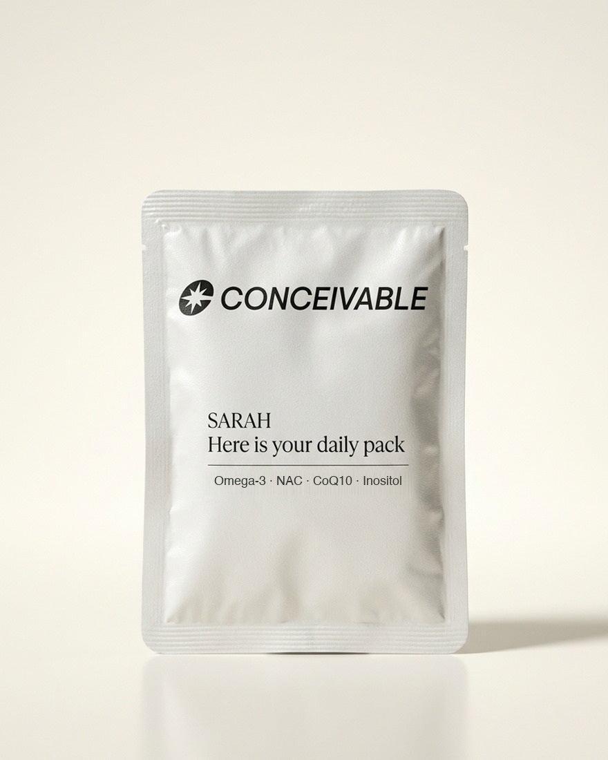 A daily supplement pack with your name on it